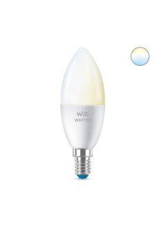 Wiz WiZ Whites E 14 Candle LED Bulb C37 Tunable White 4.9W 