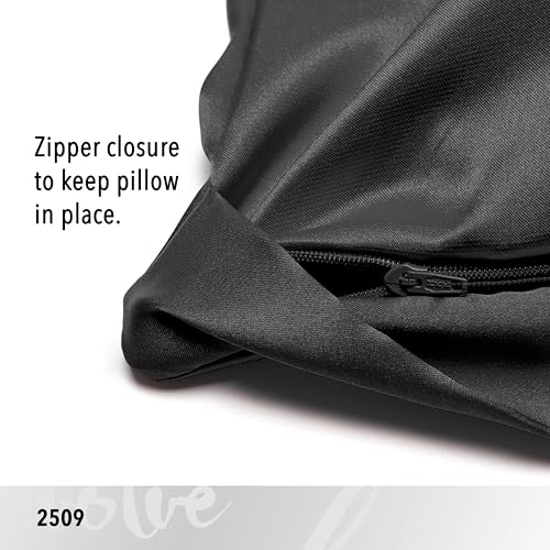 Evolve "Go Satin" Pillowcase Black - Image 2