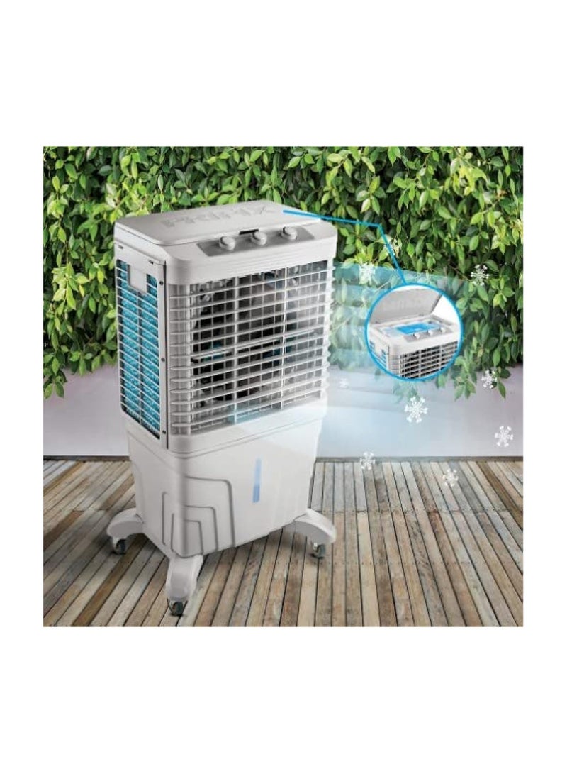 بريفيكس مبرد هواء من بريفيكس، بخزان ثلج، 70 لتر، لون رمادي DC-101 - Image 3