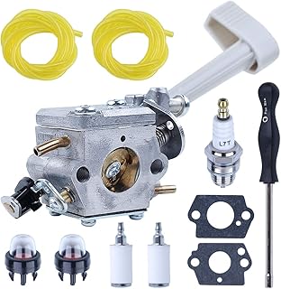 Adefol Adefol RY08420A Backpack Leaf Blower Carburetor and Carb Adjusting Tools for Ryobi BP42 RY08420 with Fuel Filter Line  - Image 1