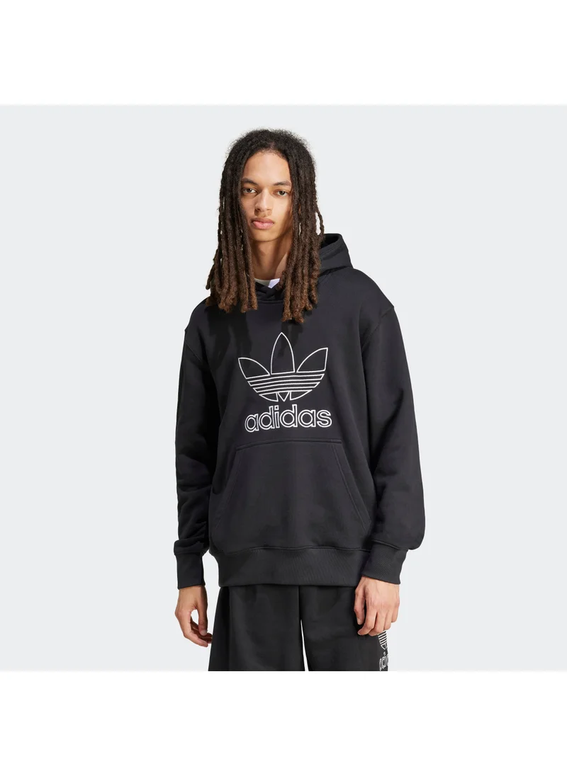 اديداس اوريجينالز Adicolor Outline Trefoil Hoodie