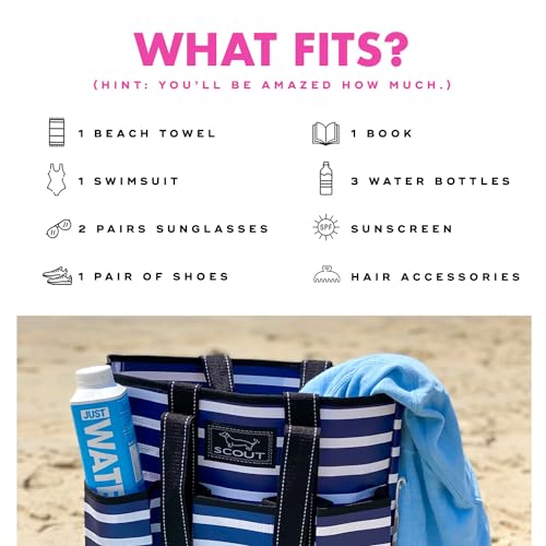 SCOUT Rocket Pocket Tote - Multi-Pocket Travel, Nurse, Teacher, Mom Tote, 7 Pockets Total, Two Sets of Straps, Folds Flat - Image 5