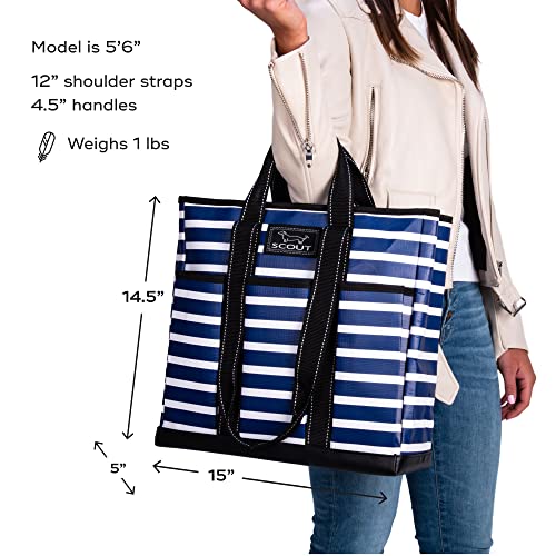 SCOUT Rocket Pocket Tote - Multi-Pocket Travel, Nurse, Teacher, Mom Tote, 7 Pockets Total, Two Sets of Straps, Folds Flat - Image 3