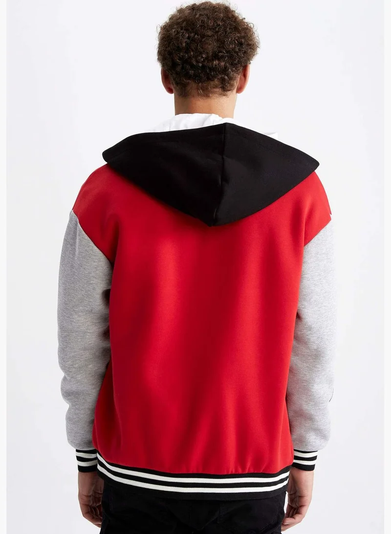 ديفاكتو كارديجان محبوك بأكمام طويلة وقصة فضفاضة للرجال