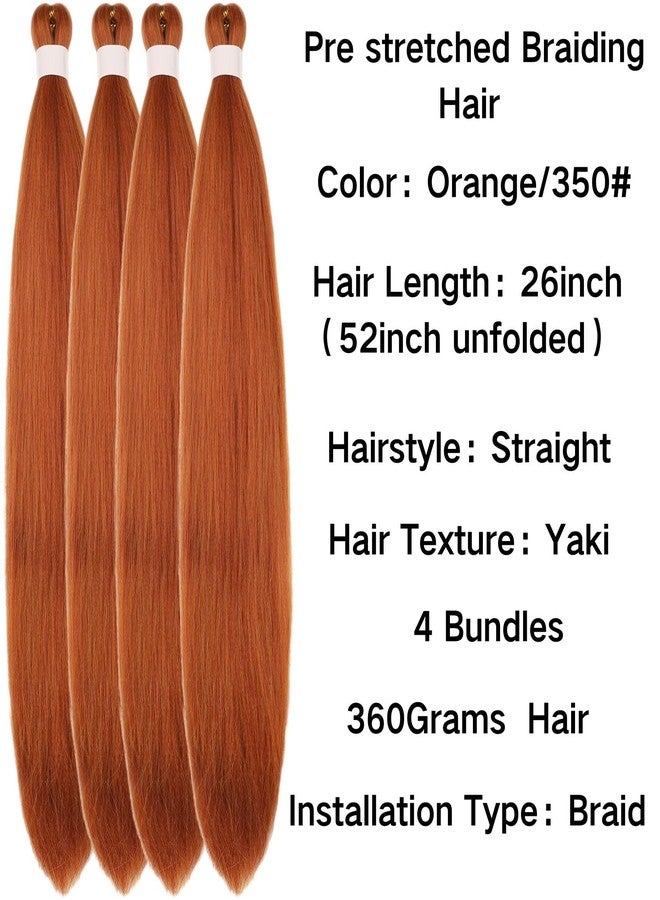 Leticia Copper Ginger Boho Braiding Hair Pre stretched for Boho Braids Micro Wave Crochet Boho Braids - Image 2