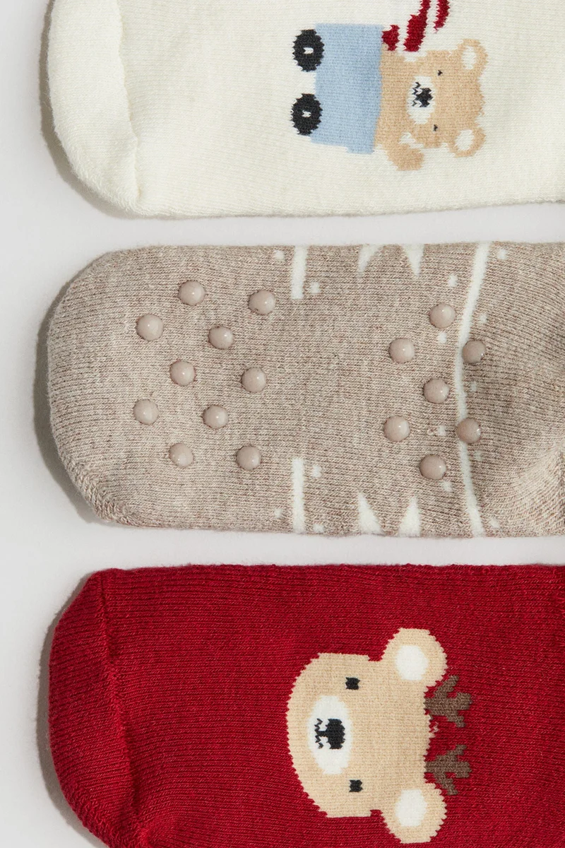 اتش اند ام جوارب من نسيج تيري - عبوة من 3 قطع