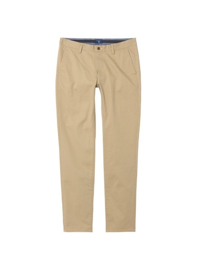 GANT - Gant Hallden Slim Fit Tech Prep Chinos - Image 1