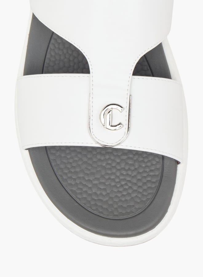 Le Confort Men Cutout Detail Slip-On Arabic Sandals - Image 3