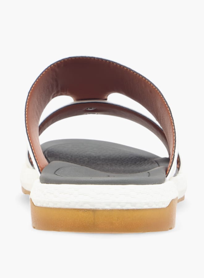 Le Confort Men Cutout Detail Slip-On Arabic Sandals  - Image 4