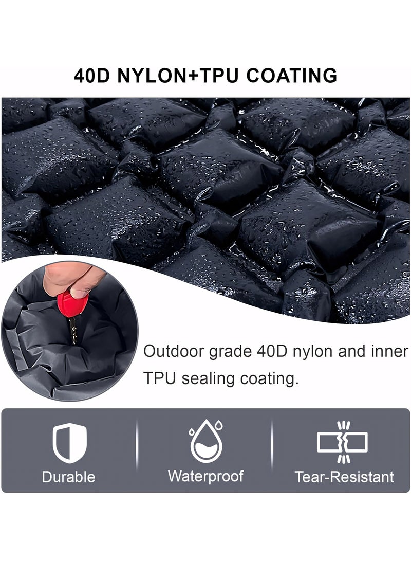 Generic Camping Mattress Sleeping Mat, Ultralight Inflatable Camping Sleeping Pad with Built-in Foot Pump, Hiking Mat Camping Bed Air Mattress for Camping & Hiking Equipment  - Image 3