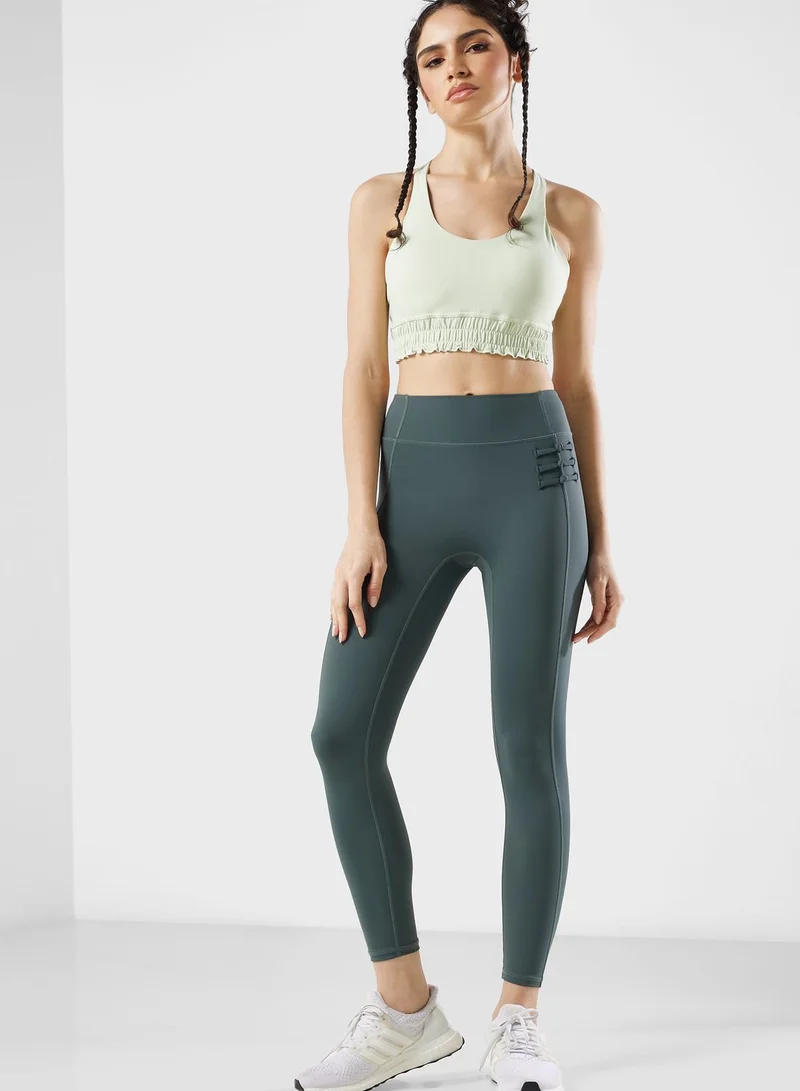 FRWD Ruffle Hem Sports Bra