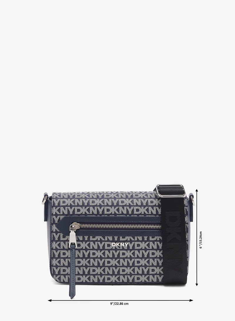 DKNY Bryant Ave Medium Flap Crossbody - Image 5