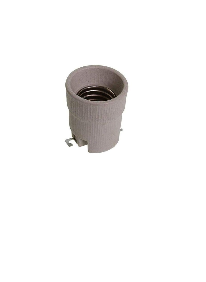 Generic - E40 Ceramic Bulb Holder with Mounting Bracket (E39 holder - Image 1
