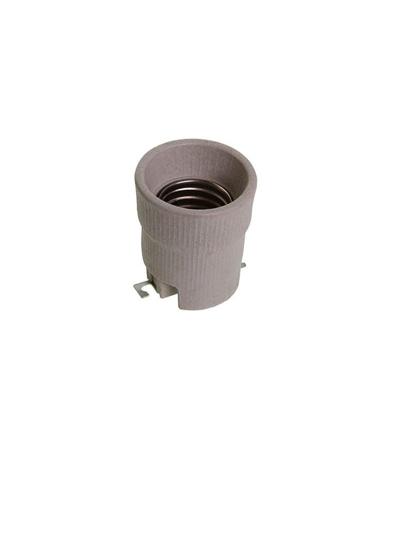 Generic - E40 Ceramic Bulb Holder with Mounting Bracket (E39 holder - Image 1