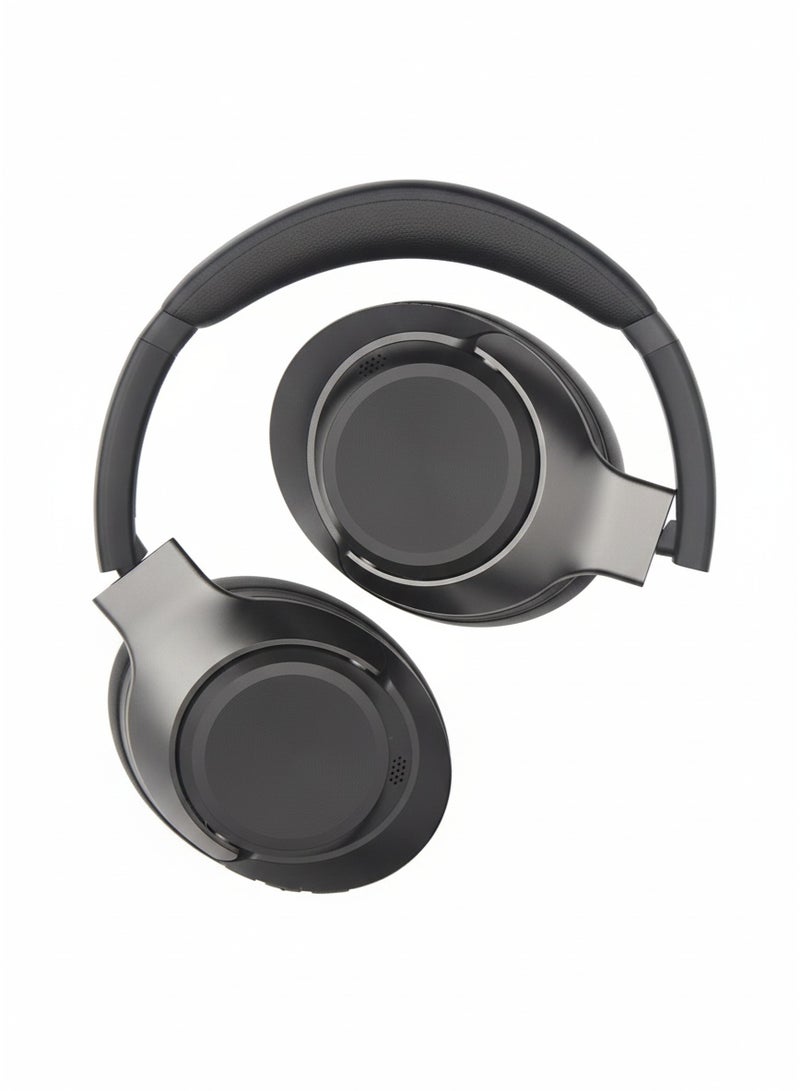 X-SCOOT XS-656 Wireless Stereo Headphones , Hi-Fi Sound, 40mm Drivers, HD Mic with Noise Reduction, Foldable Design, TF Card Support, USB-C Charging, Long Battery Life - Image 3