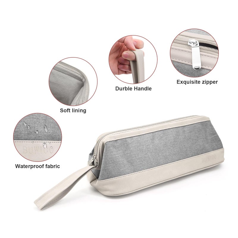 Buwico Travel Case for Dyson/Shark Flexstyle Hair Styler - Travel Pouch for Complete Styler and Attachments (Patent Pending) - Image 4