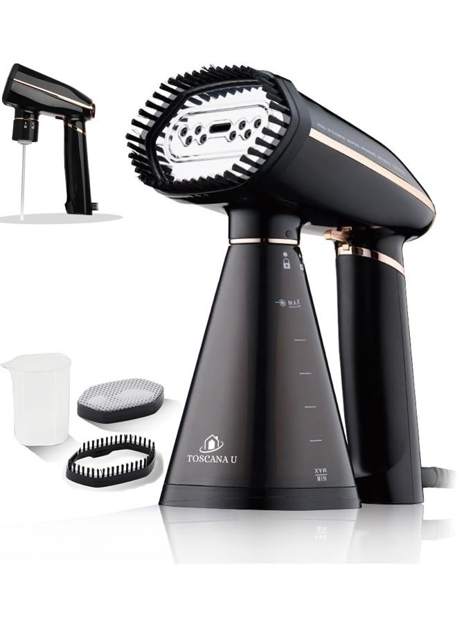 TOSCANA U - 350ml 1600W Garment Steamer Portable and lightweight with a large water tank - Image 1