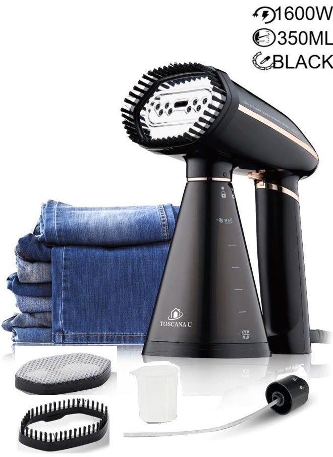 TOSCANA U - 350ml 1600W Garment Steamer Portable and lightweight with a large water tank - Image 1