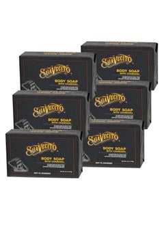 SUAVECITO Body Soap With Charcoal 6 Pack  - Image 2
