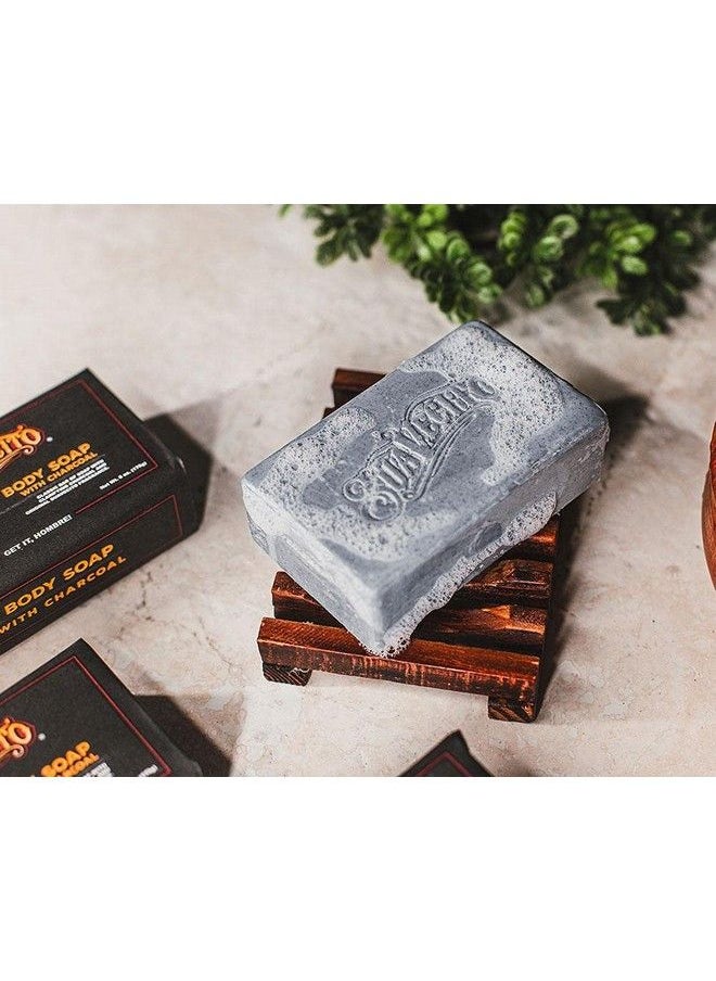 SUAVECITO - Body Soap With Charcoal 6 Pack - Image 1