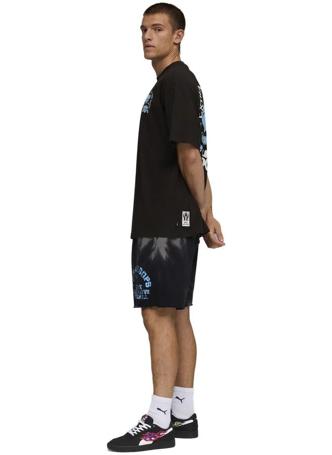 Puma PUMA Black What The Fun Oversized Basketball Tee Men for Men | Best Price UAE