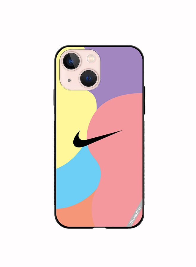 VR CREATIVE Protective Case Cover For Apple iPhone 14 Nike Logo Colourful Design Multicolour - Image 1