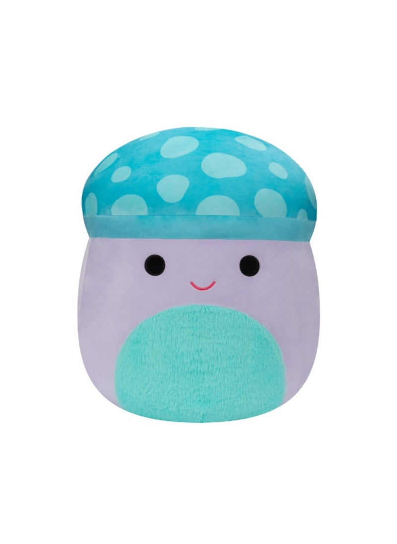 Squishmallows 16 inch Pyle Purple and Blue Mushroom W/Fuzzy Belly , Officially Licensed Kellytoy Plush Toy, Colorful Soft Toy, Gift for Kids, Girls & Boys Washable Squishy Stuff Toy Multicolor All Age  - Image 1