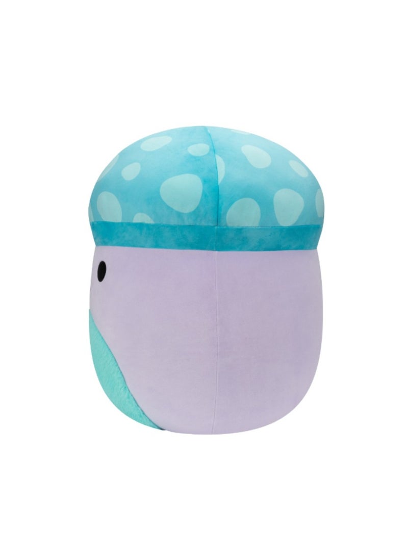 Squishmallows 16 inch Pyle Purple and Blue Mushroom W/Fuzzy Belly , Officially Licensed Kellytoy Plush Toy, Colorful Soft Toy, Gift for Kids, Girls & Boys Washable Squishy Stuff Toy Multicolor All Age  - Image 4