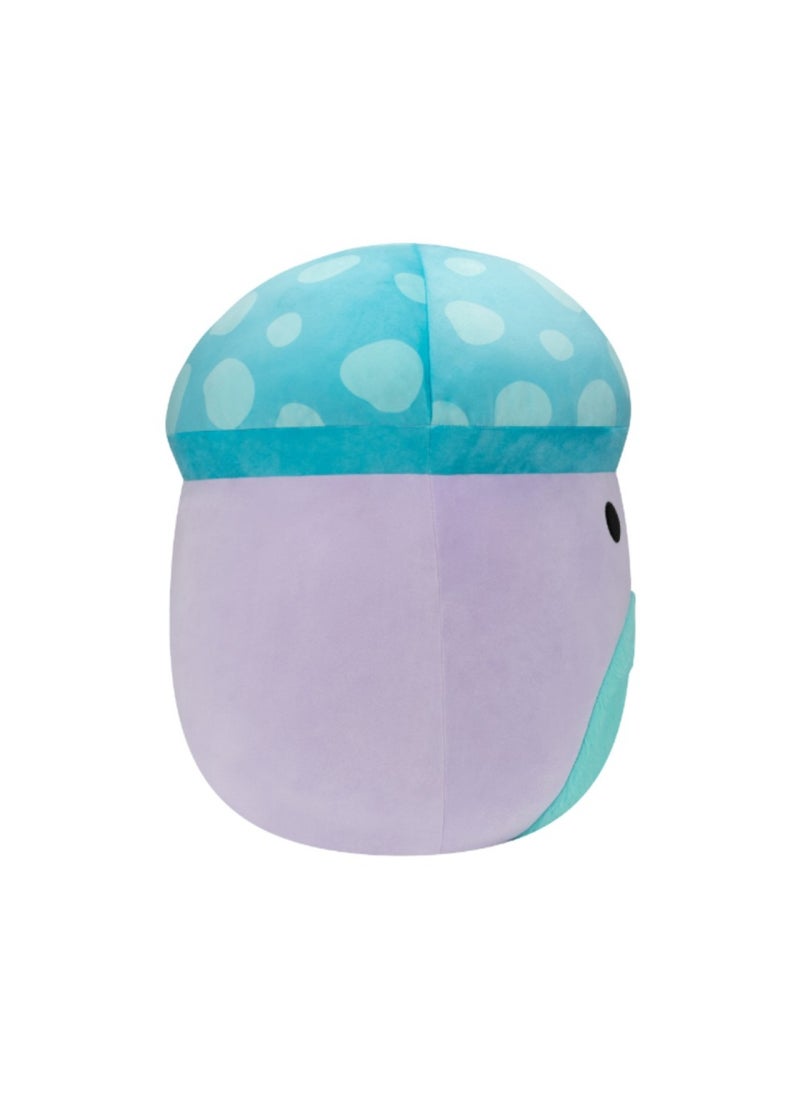 Squishmallows 16 inch Pyle Purple and Blue Mushroom W/Fuzzy Belly , Officially Licensed Kellytoy Plush Toy, Colorful Soft Toy, Gift for Kids, Girls & Boys Washable Squishy Stuff Toy Multicolor All Age  - Image 5