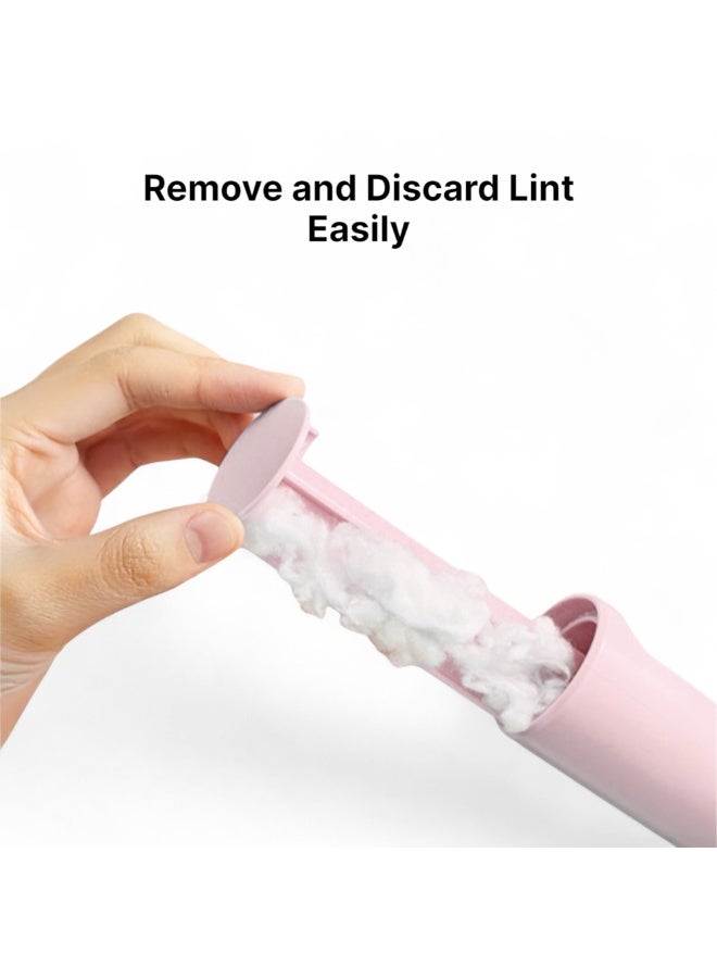 Wildkind Reusable Pet Hair Remover Brush - Dog Cat Lint Cleaner Roller for Sofa Carpet Bedding Clothing - Portable Eco-Friendly Tool – Pink - Image 3