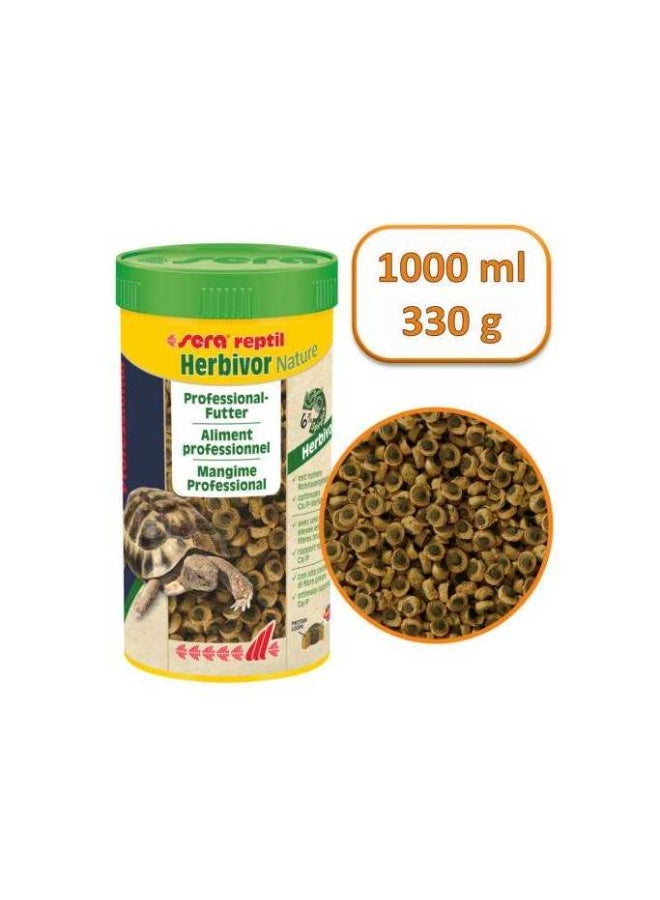 Sera Reptile Profesional Herbivor Nature Volume - 1L