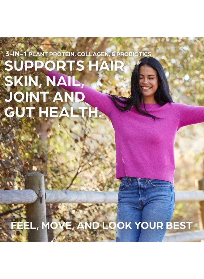 Orgain Protein Powder + Collagen, Creamy Chocolate Fudge - 25g of Protein, 10g Collagen Peptides, 1B Probiotics, Supports Hair, Skin, Nail, Joint & Gut Health, Gluten Free, Dairy Free, Soy Free- 1.6lb - Image 3