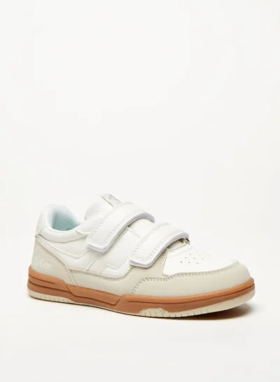 Lee Cooper Boys Casual Sneakers With Hook And Loop Closure