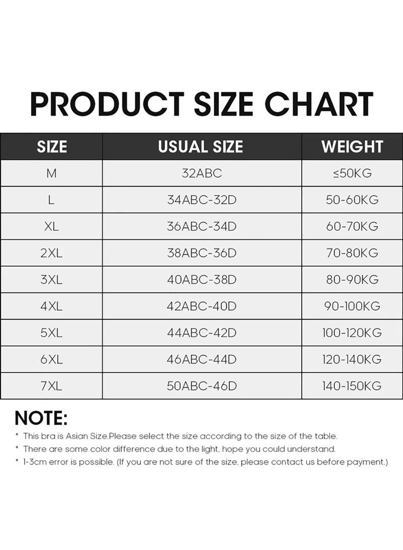 Seamless Wireless Bra for Women, Breathable Padded Bra with Removable Cups, Full Coverage Comfort Bra, Stretchy Soft Support, Everyday Wear, Plus Size Friendly - Image 4