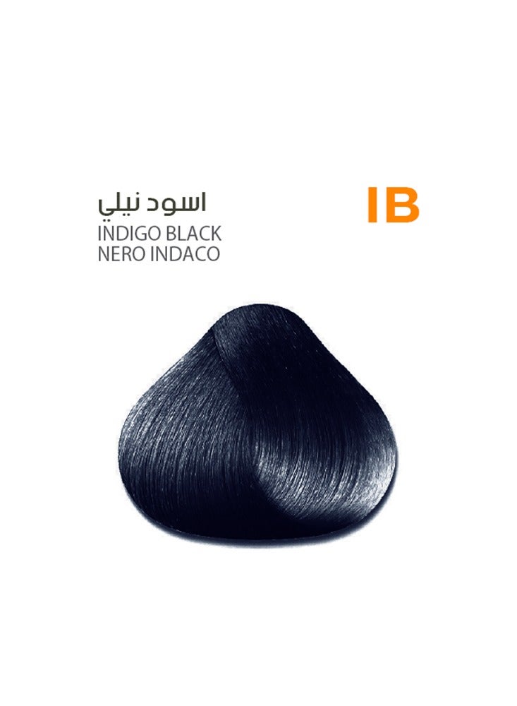 ساڤو كريم صبغة شعر من ساڤو IB نيلي أسود - غني بالمستخلصات العشبية وزيت البليكس ١٠٠ مل - Image 1