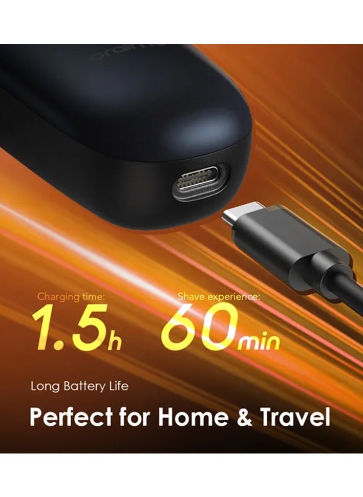 Oraimo Electric Razor EasyShave Cordless Multi-Functional - Black