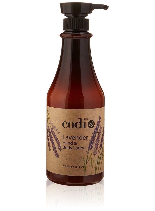 Codi Hand and Body Lotion, Lavender, 25 fl. oz./750ml - Image 1