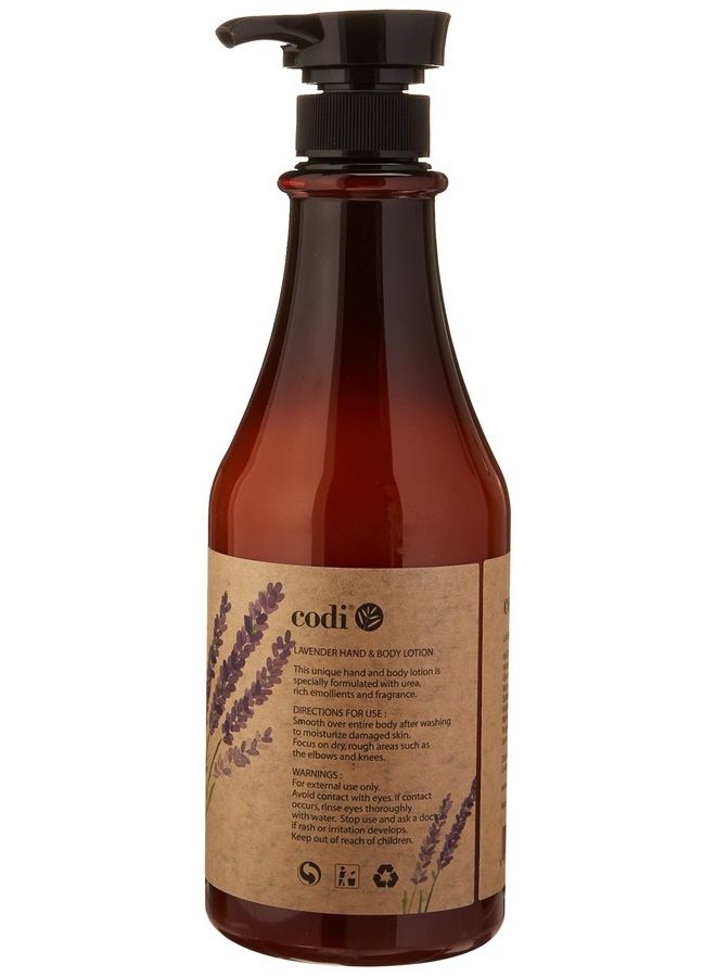 Codi Hand and Body Lotion, Lavender, 25 fl. oz./750ml - Image 3