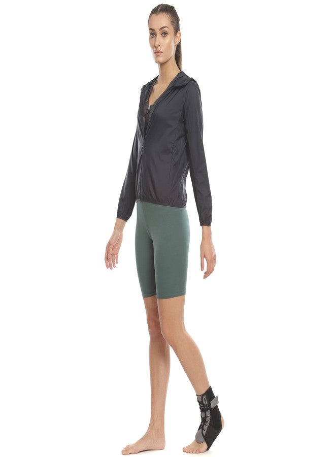 رومسونز رباط الكاحل من رومسونز مع إغلاق بخطاف وحلقة، يوفر الدعم والضغط، ويحمي من إصابات الكاحل والالتواءات، للرجال والنساء - مقاس كبير - Image 2