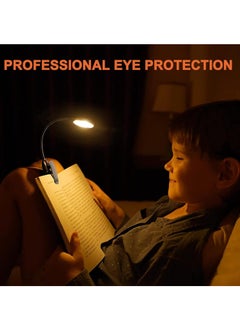 Necomi Reading Light with Clip, 12 LED Lamp, 3 Color Temperatures, Lightweight Reading Lights for Books in Bed, Up to 60 Hours Eye-Friendly Lighting  - Image 5