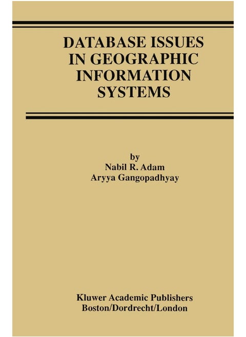 Database Issues in Geographic Information Systems
