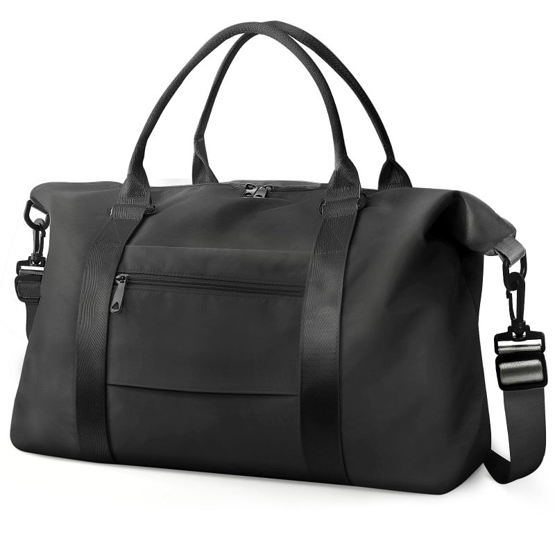 TOPBAG Travel Duffle Bag, Waterproof Weekender Bag Carry On Tote Bags for Women, Travel Essentials Sport Gym Bag for Men, Hospital Bag for Labor and Delivery, Overnight Bag Luggage Bag with Trolley Sleeve - Image 1