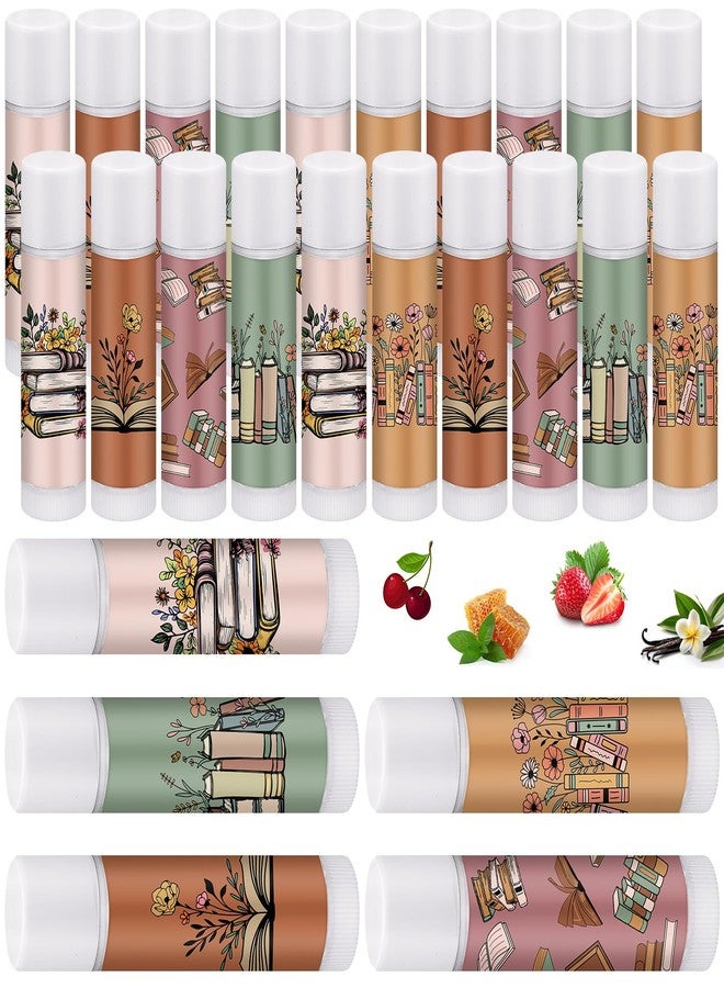 Leelosp 25 Pack Book Club Lovers Gifts Bulk Bookish Lip Balms Party Supplies Reading Accessories Librarian Bookworms Readers Gifts for Women Men Coworker Employee Teachers Students - Image 1