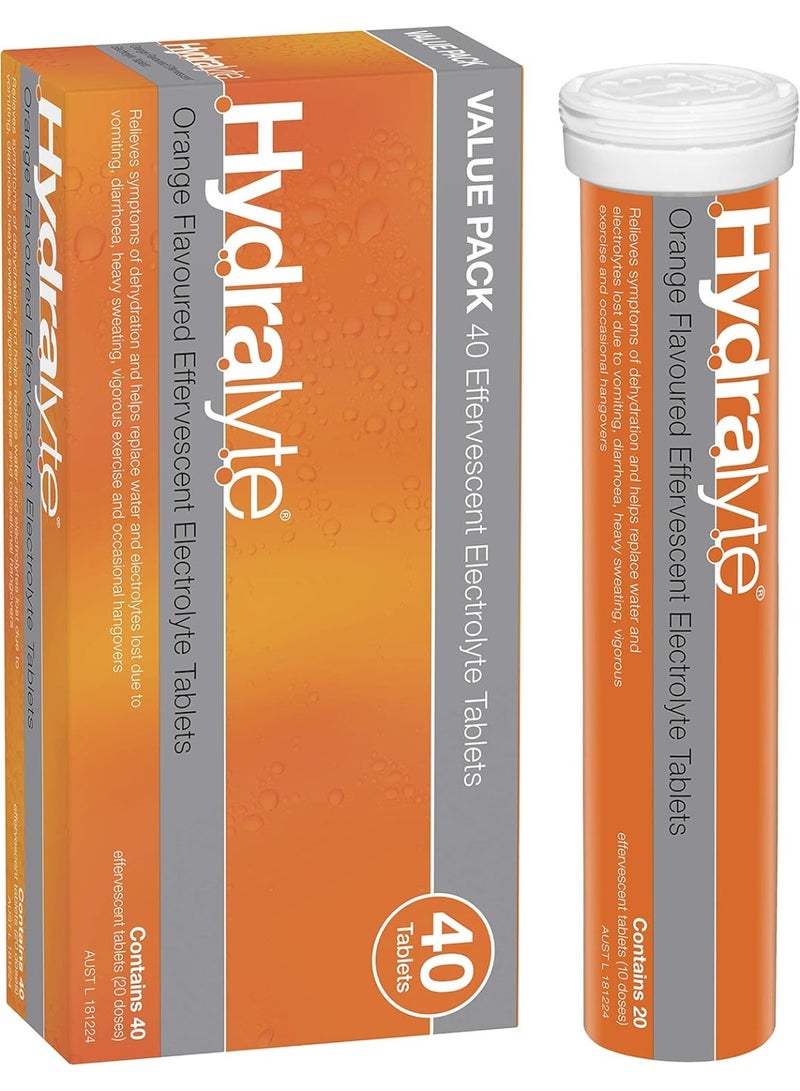 هيدراليت أقراص هيدرا لايت الفوارة - برتقال  40 حبة - Image 3