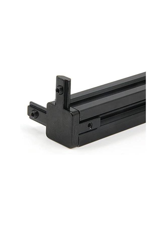 PROMASS promass 8PCS Black 3 Way End Corner Bracket with Screws for 6mm T-Shape 2020 Series Aluminum Extrusion Profile (3-Way Corner Bracket-Black)  - Image 4