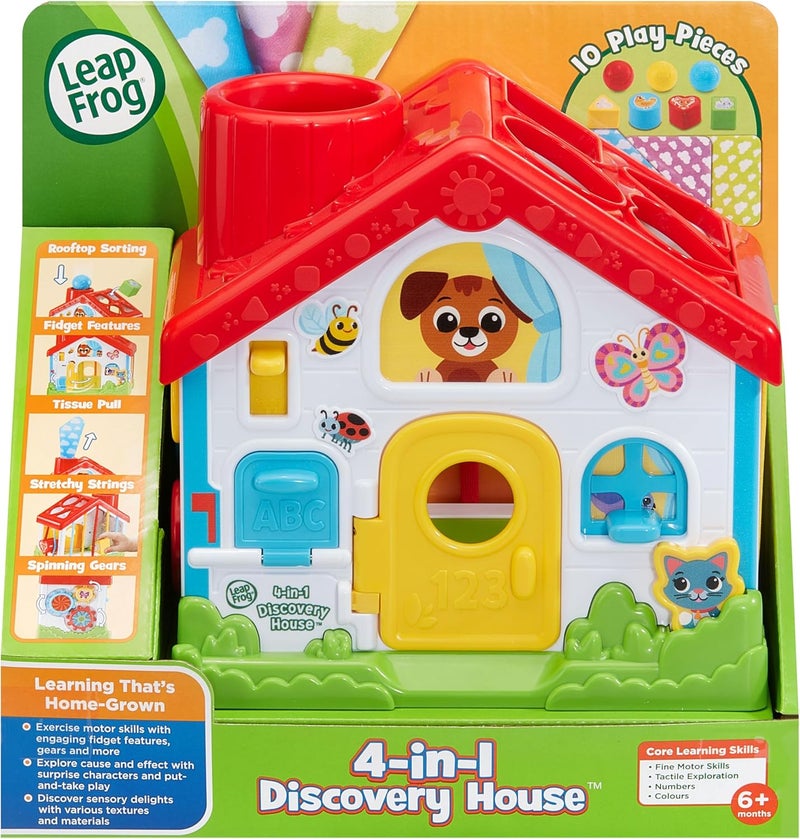 LeapFrog 620603 4-in-1 Discovery House, Multicolour - Image 5