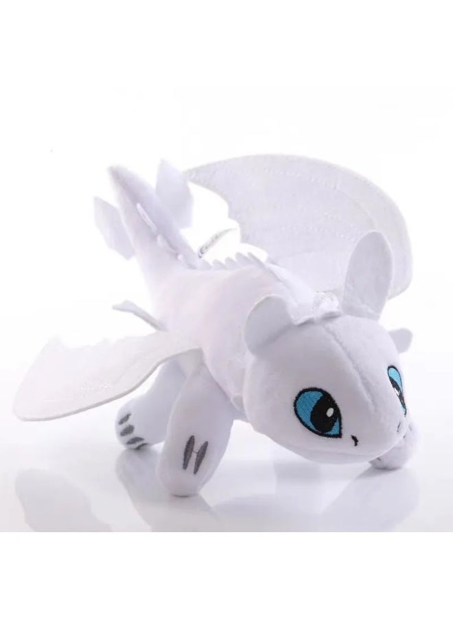 كتيكيوت ملحقات سيارة تنين بلا أسنان مع أجنحة متحركة، دمى سيارات، ألعاب قطيفة، لعبة تعليق خارجية، ملحقات سيارة لطيفة، ديكور سقف السيارة، فتحة السقف - Image 2