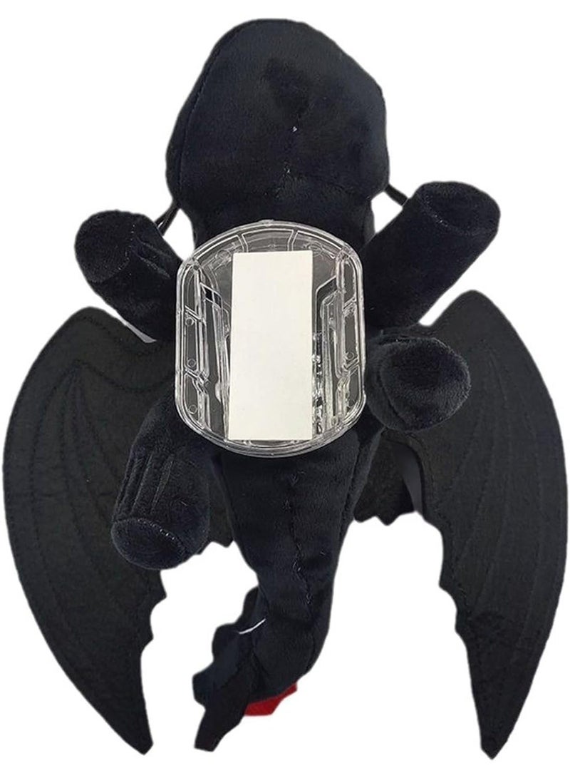 كتيكيوت ملحقات سيارة تنين بلا أسنان مع أجنحة متحركة، دمى سيارات، ألعاب قطيفة، لعبة تعليق خارجية، ملحقات سيارة لطيفة، ديكور سقف السيارة، فتحة السقف - Image 5