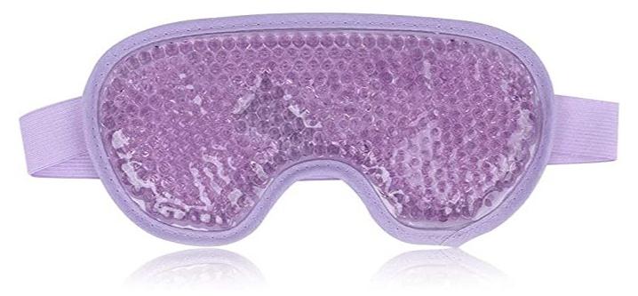 CARE AND SMILE Cooling Mask Face Eye Mask Eye Cooling Pads Reusable Ice Mask Eyes Cooling Pads Cooling Glasses for Eyes Migraine Headaches Allergies - Image 1