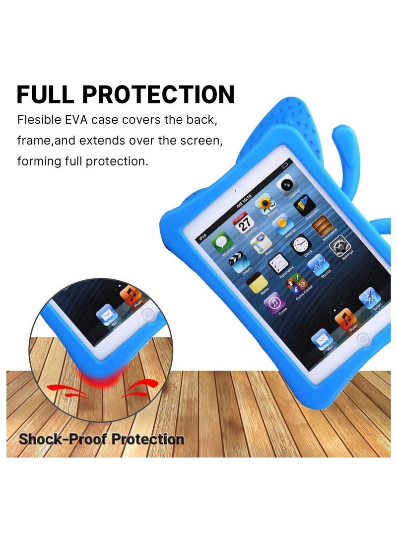 ELTRAZONE iPad case for Kids, 3D Cartoon Butterfly Non-Toxic EVA Light Weight Kid Proof Shockproof case with Kickstand for ipad 5/ ipad 6 /ipad pro 9.7/ New iPad 2017 case - Image 3
